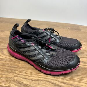 Adidas Womens Golf Shoes Sneaker Adistar Climacool Spikeless Black Pink Size 9